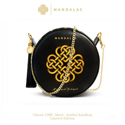 Classic CHIC_black / leather handbag