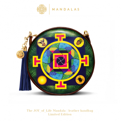 Mandala JOY_of_Life / torebka skórzana