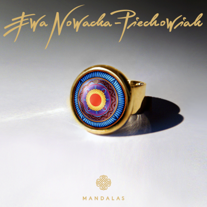 Mandala UROBOROS / pierścionek