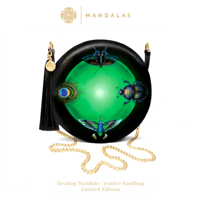 Mandala HEALING / torebka skórzana