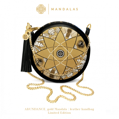 Mandala ABUNDANCE / torebka skórzana